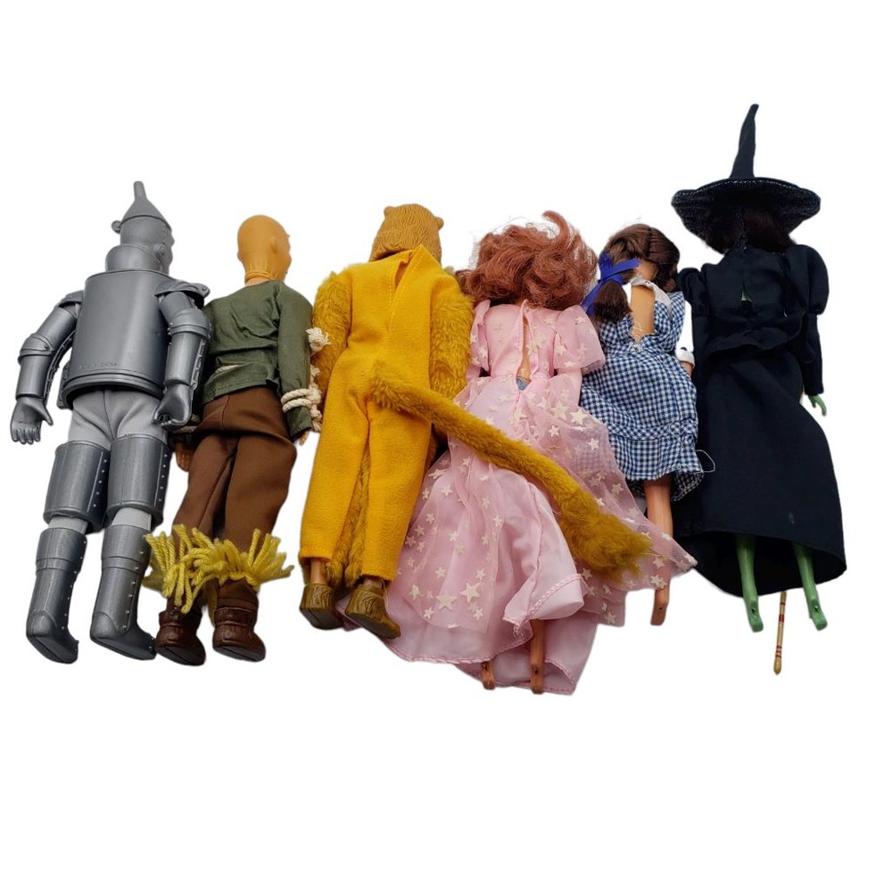 Vintage Lot of 6 Wizard of Oz Dorothy Dolls Multi Toys Corp. 1985 & 1988 - Picture 4 of 12